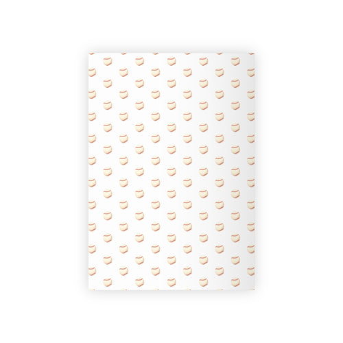 Baseball Pattern Gift Wrap Roll — Cute Dessert Wrapping Paper for Birthdays & Parties