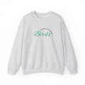 Birds Quote Crewneck Sweatshirt — 'Birds' Script Design, Cozy Nature-Inspired Pullover