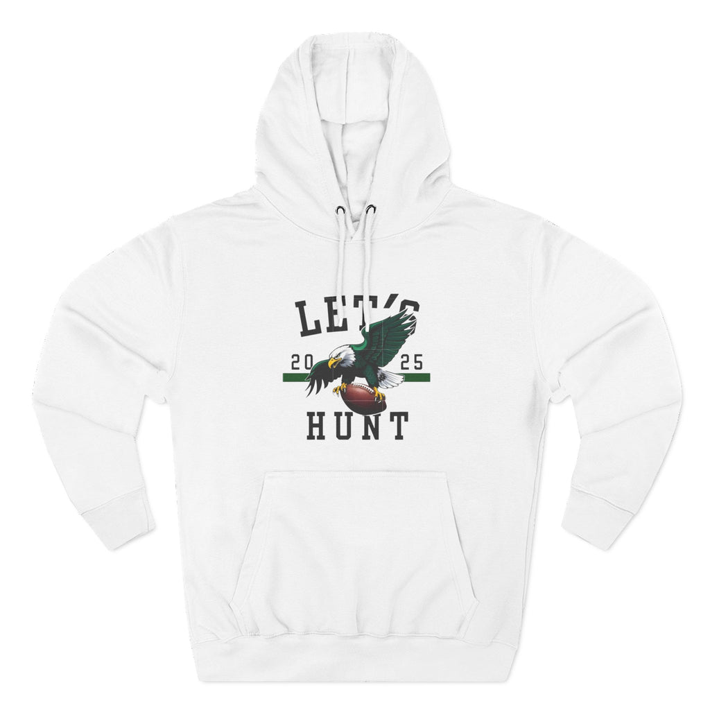 Hunting Hoodie "Let’s Hunt" Bald Eagle Graphic