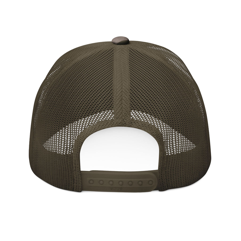 Camouflage Trucker Hat — Embroidered "Dallas Sucks Go Birds" Cap