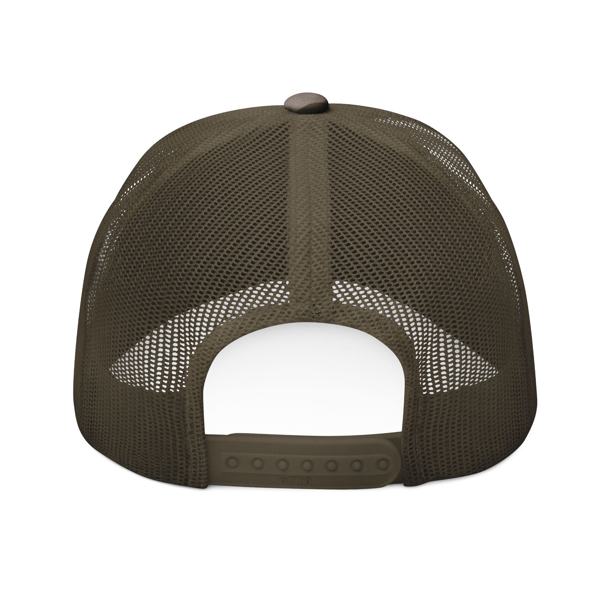 Camouflage Trucker Hat — Embroidered "Dallas Sucks Go Birds" Cap