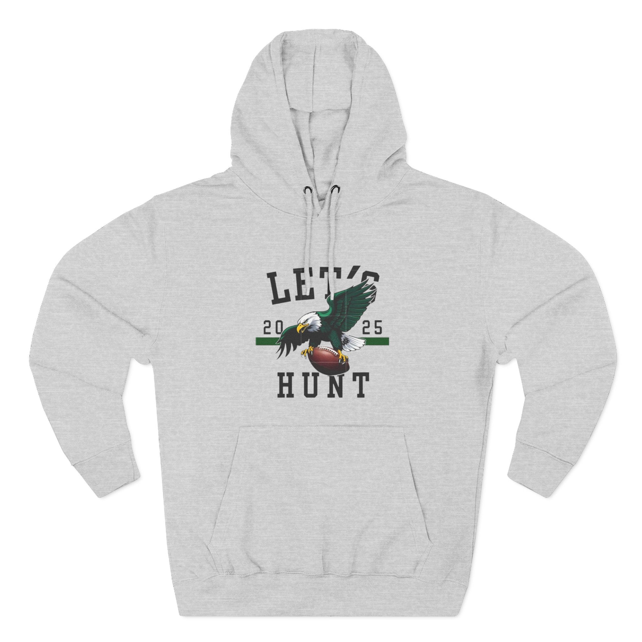 Hunting Hoodie "Let’s Hunt" Bald Eagle Graphic