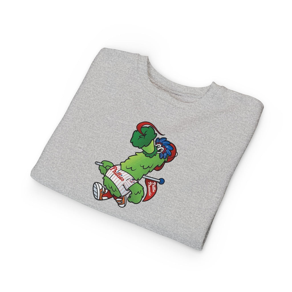 Phillie Toddler Sweatshirt — Cute Phanatic Graphic Pullover for Kids