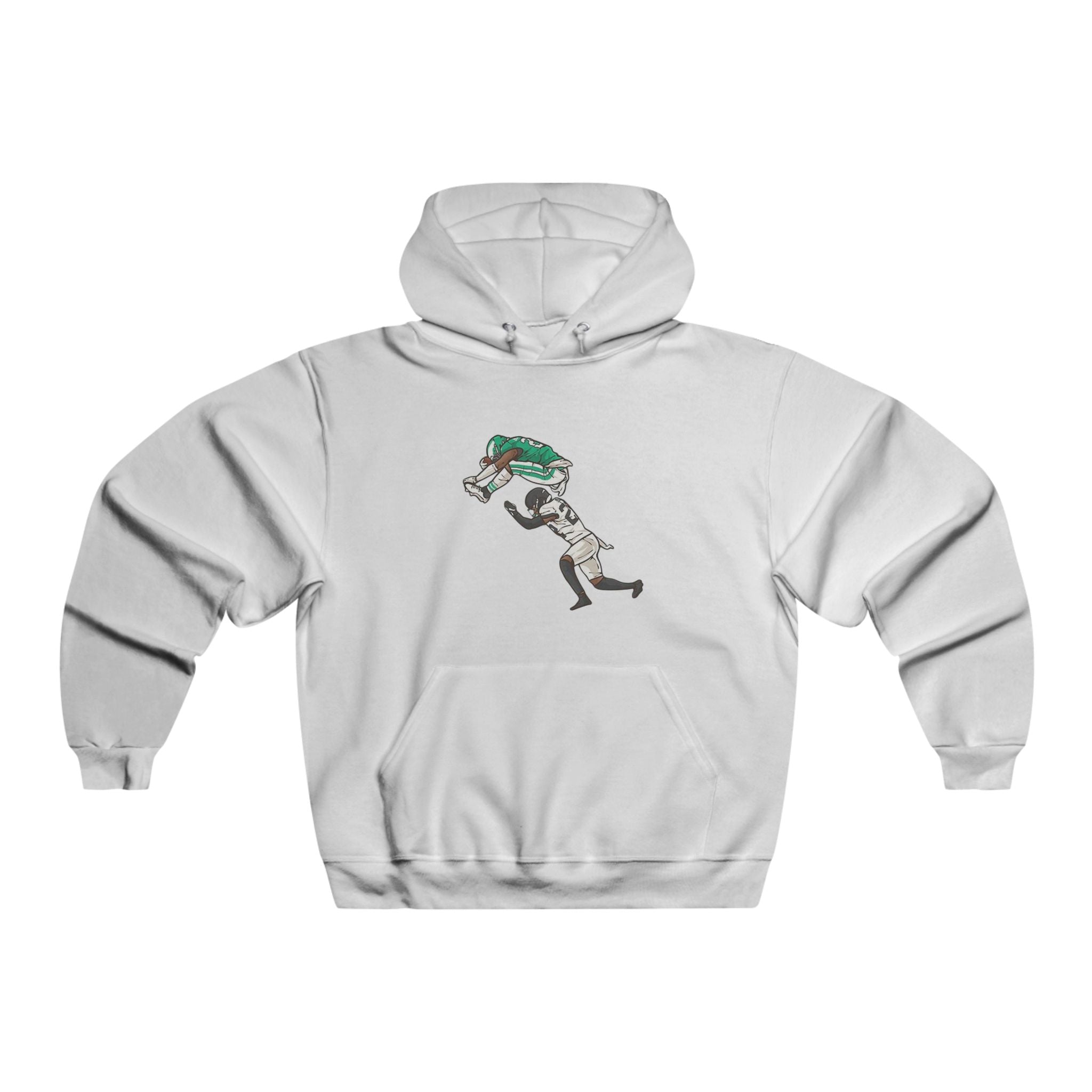 Philadelphia Hurdle Football  Hoodie – Vintage Quarterback Play Graphic Sweatshirt