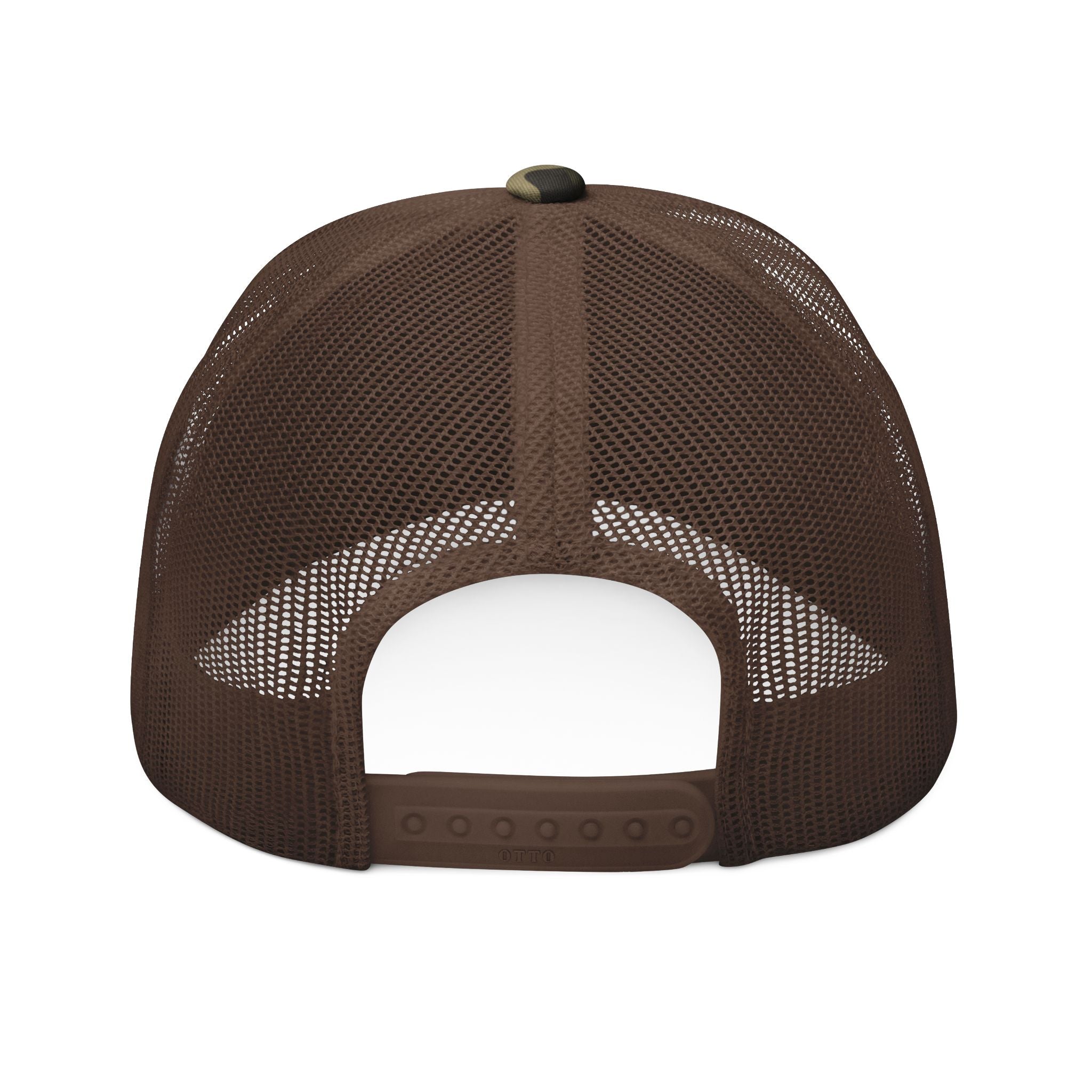 Camouflage Trucker Hat — Embroidered "Dallas Sucks Go Birds" Cap