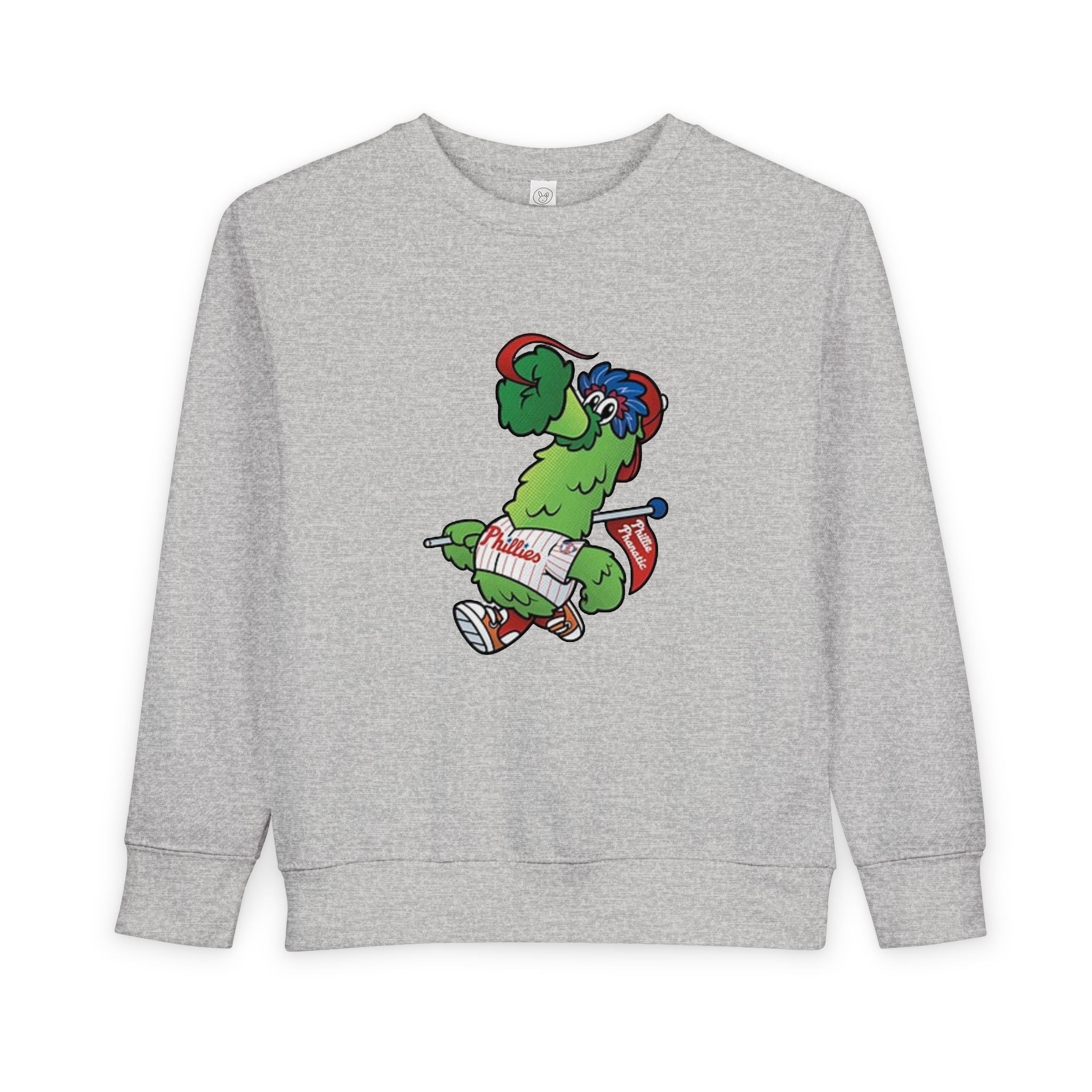 Phillie Toddler Sweatshirt — Cute Phanatic Graphic Pullover for Kids