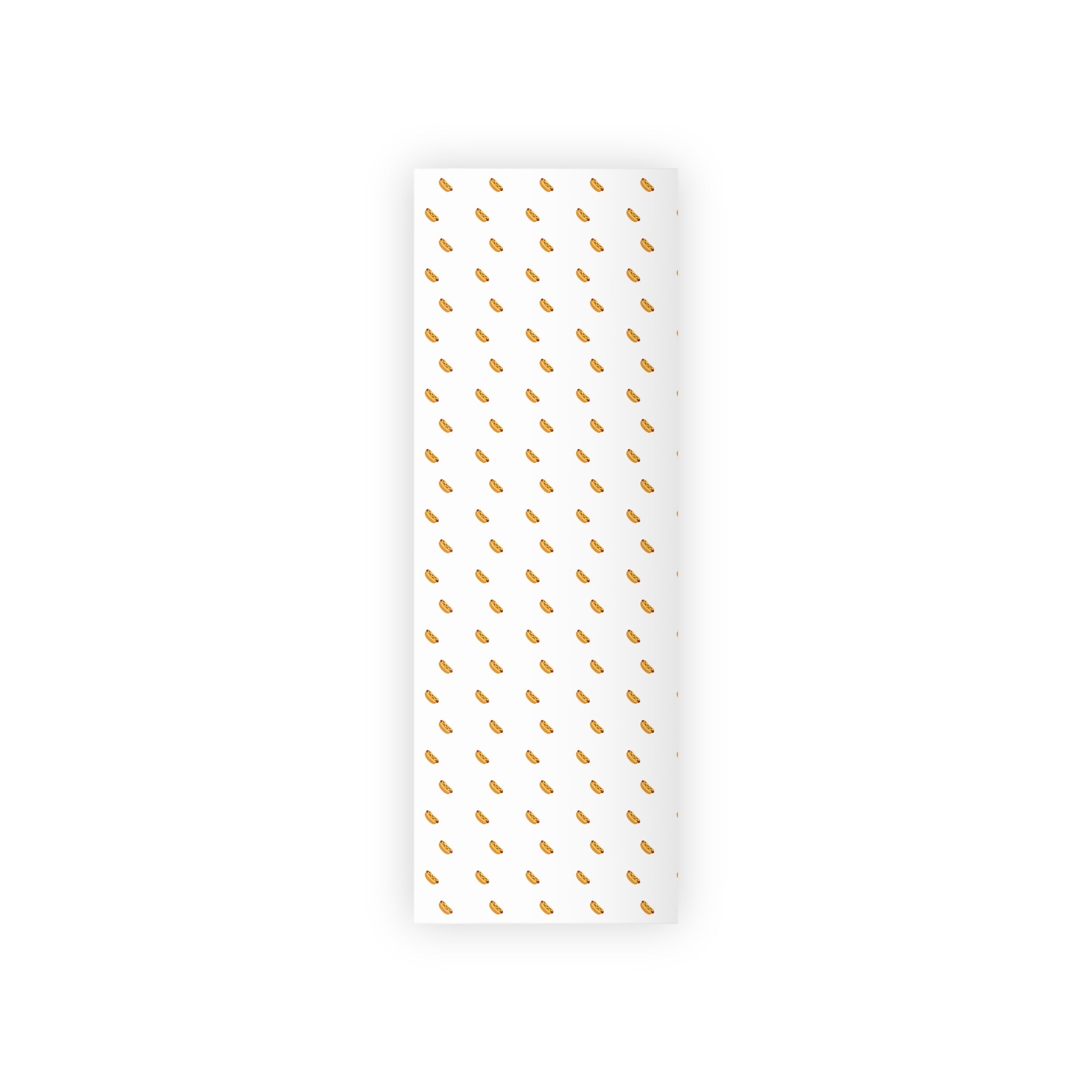 HOT DOG Wrapping Paper Roll — Minimal White Pattern with hotdog Fun  Gift Wrap