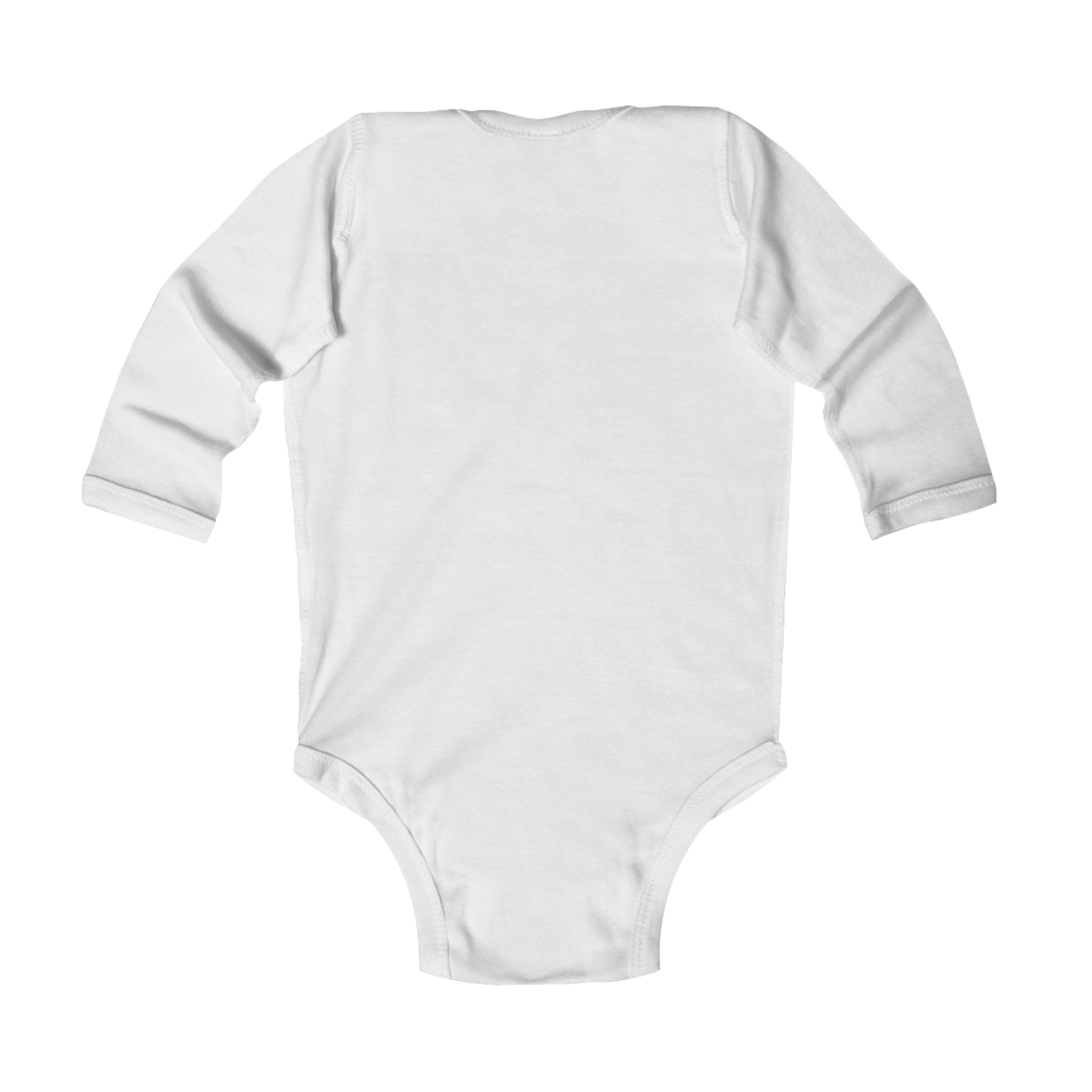 Baby Phillies Bodysuit — Cute Skateboarding Dinosaur Graphic Infant Long Sleeve Onesie