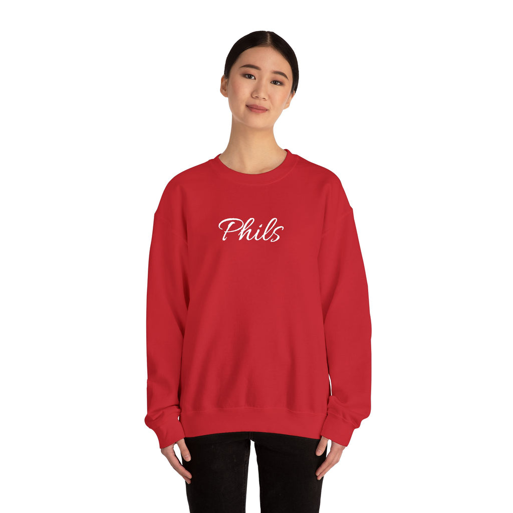 Phil’s Script Crewneck Sweatshirt — Cozy Personalized Name Pullover